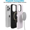 image:imageCasely iPhone 15 Pro Max Case  Pink Stripes  Sunday Best  Bold Protective Design  Compatible with MagSafe