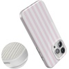 image:imageCasely iPhone 15 Pro Max Case  Pink Stripes  Sunday Best  Compatible with MagSafe  Classic Ultra Thin Design