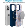 image:imageCasely iPhone 15 Pro Max Case  Poppy Meadows  Pastel Floral  Bold Protective Design  Compatible with MagSafe