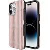 image:imageCasely iPhone 15 Pro Max Case  Pretty in Pastel  Blush Stripes  Bold Protective Design  MagSafe Compatible Design