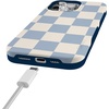 image:imageCasely iPhone 15 Pro Max Case  Scribble Me that  Crayola Rainbow Pencil  Bold Protective Design  Compatible with MagSafeFit Check  Light Blue Checkerboard