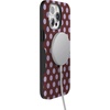 image:imageCasely iPhone 15 Pro Max Case  Spotted in SoHo  Burgundy Polka Dot  Bold Protective Design  Compatible with MagSafe