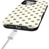 image:imageCasely iPhone 15 Pro Max Case  Spotted in SoHo  Green Polka Dot  Bold Protective Design  Compatible with MagSafe