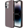 image:imageCasely iPhone 15 Pro Max Case  Sunday in Brooklyn  Chocolate Blue Stripes  Bold Protective Design  Compatible with MagSafe