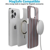 image:imageCasely iPhone 15 Pro Max Case  Sunday in Brooklyn  Chocolate Blue Stripes  Compatible with MagSafe  Classic Ultra Slim Design