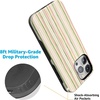 image:imageCasely iPhone 15 Pro Max Case  Sweet Stripes  Rainbow Pastel  Bold Protective Design  Compatible with MagSafe