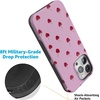 image:imageCasely iPhone 15 Pro Max Case  Very Cherry  Painted Cherries  Bold Protective Design  MagSafe Compatible Design