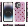 image:imageCasely iPhone 15 Pro Max Case  Very Cherry  Painted Cherries  Bold Protective Design  MagSafe Compatible Design
