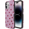 image:imageCasely iPhone 15 Pro Max Case  Very Cherry  Painted Cherries  Bold Protective Design  MagSafe Compatible Design