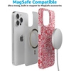 image:imageCasely iPhone 15 Pro Max Case  Wild at Heart  Tiger  Compatible with MagSafe  Classic Ultra Slim DesignBlush Garden  Floral Doodle