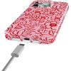 image:imageCasely iPhone 15 Pro Max Case  Wild at Heart  Tiger  Compatible with MagSafe  Classic Ultra Slim DesignBlush Garden  Floral Doodle