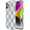 image:imageCasely iPhone 15 Pro Max Case  Wild at Heart  Tiger  Compatible with MagSafe  Classic Ultra Slim DesignFit Check  Light Blue Checkerboard
