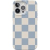 image:imageCasely iPhone 15 Pro Max Case  Wild at Heart  Tiger  Compatible with MagSafe  Classic Ultra Slim DesignFit Check  Light Blue Checkerboard