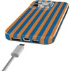 image:imageCasely iPhone 15 Pro Max Case  Wild at Heart  Tiger  Compatible with MagSafe  Classic Ultra Slim DesignGo New York  Blue  Orange Stripes