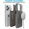 image:imageCasely iPhone 15 Pro Max Case  Wild at Heart  Tiger  Compatible with MagSafe  Classic Ultra Slim DesignGo New York  Blue  Orange Stripes