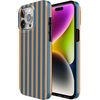 image:imageCasely iPhone 15 Pro Max Case  Wild at Heart  Tiger  Compatible with MagSafe  Classic Ultra Slim DesignGo New York  Blue  Orange Stripes