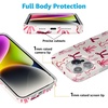 image:imageCasely iPhone 15 Pro Max Case  Wild at Heart  Tiger  Compatible with MagSafe  Classic Ultra Slim DesignLover Girlie  Pink Bows