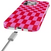 image:imageCasely iPhone 15 Pro Max Case  Wild at Heart  Tiger  Compatible with MagSafe  Classic Ultra Slim DesignVibe Check  Pink Checkerboard
