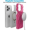 image:imageCasely iPhone 15 Pro Max Case  Wild at Heart  Tiger  Compatible with MagSafe  Classic Ultra Slim DesignVibe Check  Pink Checkerboard