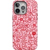 image:imageCasely iPhone 15 Pro Max Case  Blush Garden  Floral Doodle  Bold Protective Design  Compatible with MagSafe