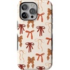 image:imageCasely iPhone 15 Pro Max Case  Fall Girlie  Pumpkin Spice Bows  Bold Protective Design  MagSafe Compatible Design