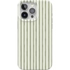 image:imageCasely iPhone 15 Pro Max Case  Linen Stripe  The Boyfriend Collection  Compatible with MagSafe  Classic Ultra Thin Design