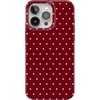 image:imageCasely iPhone 15 Pro Max Case  On the Dot  Maroon Polka Dot  Compatible with MagSafe  Classic Ultra Slim Design