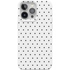 image:imageCasely iPhone 15 Pro Max Case  On the Dot  White Polka Dot  Compatible with MagSafe  Classic Ultra Slim Design