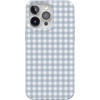 image:imageCasely iPhone 15 Pro Max Case  Pastel Picnic  Blue Gingham  Compatible with MagSafe  Classic Ultra Thin Design