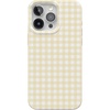 image:imageCasely iPhone 15 Pro Max Case  Pastel Picnic  Yellow Gingham  Compatible with MagSafe  Classic Ultra Thin Design