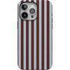image:imageCasely iPhone 15 Pro Max Case  Sunday in Brooklyn  Chocolate Blue Stripes  Bold Protective Design  Compatible with MagSafe