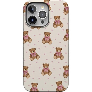 image:imageCasely iPhone 15 Pro Max Case  Cuddle Up  Teddy Bear  Bold Protective Design  MagSafe Compatible Design