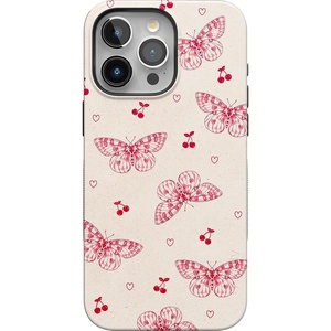 image:imageCasely iPhone 15 Pro Max Case  Heart Flutters  Butterfly  Bold Protective Design  Compatible with MagSafe