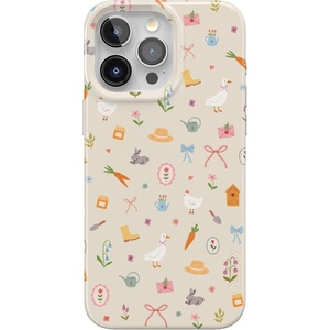 image:imageCasely iPhone 15 Pro Max Case  Hoppy Garden  Spring Things  Compatible with MagSafe  Classic Ultra Thin Design
