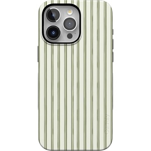 image:imageCasely iPhone 15 Pro Max Case  Linen Stripe  The Boyfriend Collection  Bold Protective Design  Compatible with MagSafe