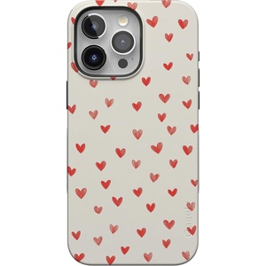 image:imageCasely iPhone 15 Pro Max Case  Love Letters  Doodle Hearts  Bold Protective Design  MagSafe Compatible Design