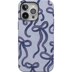 image:imageCasely iPhone 15 Pro Max Case  Love Me Knot  Blue Bow  Bold Protective Design  MagSafe Compatible Design
