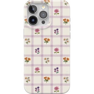 image:imageCasely iPhone 15 Pro Max Case  Meadow Check  Floral Gingham  Compatible with MagSafe  Classic Ultra Thin Design