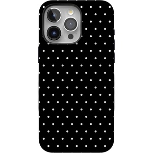 image:imageCasely iPhone 15 Pro Max Case  On the Dot  Black Polka Dot  Bold Protective Design  Compatible with MagSafe