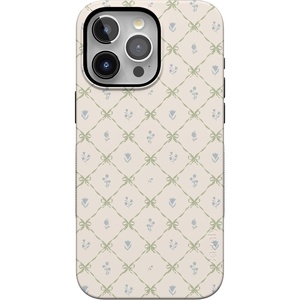 image:imageCasely iPhone 15 Pro Max Case  Petite Petals Floral  Dainty Lattice  Bold Protective Design  Compatible with MagSafe