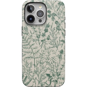 image:imageCasely iPhone 15 Pro Max Case  Sage Garden  Green Floral  Bold Protective Design  Compatible with MagSafe