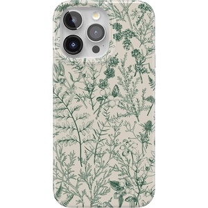 image:imageCasely iPhone 15 Pro Max Case  Sage Garden  Green Floral  Compatible with MagSafe  Classic Ultra Slim Design