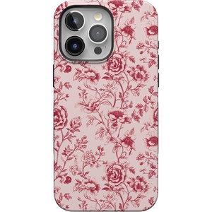 image:imageCasely iPhone 15 Pro Max Case  Vintage Belle  Floral Toile  Bold Protective Design  MagSafe Compatible Design
