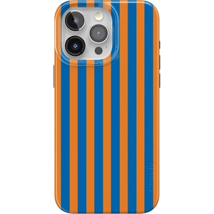 image:imageCasely iPhone 15 Pro Max Case  Wild at Heart  Tiger  Compatible with MagSafe  Classic Ultra Slim DesignGo New York  Blue  Orange Stripes
