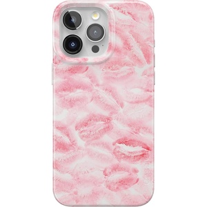 image:imageCasely iPhone 15 Pro Max Case  Wild at Heart  Tiger  Compatible with MagSafe  Classic Ultra Slim DesignSealed with a Kiss  Pink Lipstick