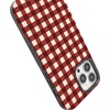 image:imageCasely iPhone 13 Pro Case  Checked Twice  Red Plaid  Bold Protective Design  MagSafe Compatible Design