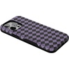 image:imageCasely iPhone 13 Pro Case  Harlequin Midnight Diamond  Black and Purple  Bold Protective Design  MagSafe Compatible Design