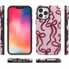 image:imageCasely iPhone 13 Pro Case  Love Me Knot  Mauve Bow  Bold Protective Design  MagSafe Compatible Design