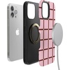 image:imageCasely iPhone 13 Pro Case  Uptown Gridlock  Pink Checkerboard  Bold Protective Design  Compatible with MagSafe