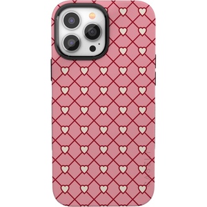 image:imageCasely iPhone 13 Pro Case  Love Locks  Pink Hearts  Bold Protective Design  MagSafe Compatible Design